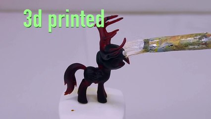 Santa Claus's MLP reindeer diy miniature toy 3d printed-vcDeLySAF14
