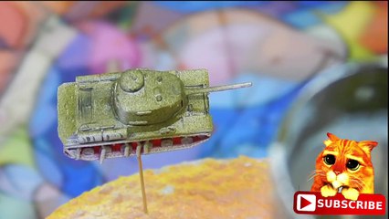 World of Tanks diy miniature IS-1 tank. 3d printed mini model-79Os8DBeaOM