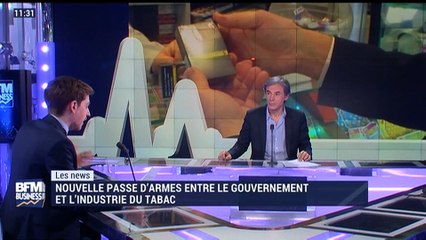 Les News : Nouvelle passe d'armes entre le gouvernement et l'industrie du tabac - 18/03