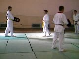 Entrainement patte ours TKD  Thionville Sept.2007