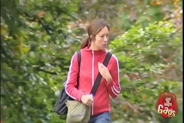 Park Army Exercise Prank