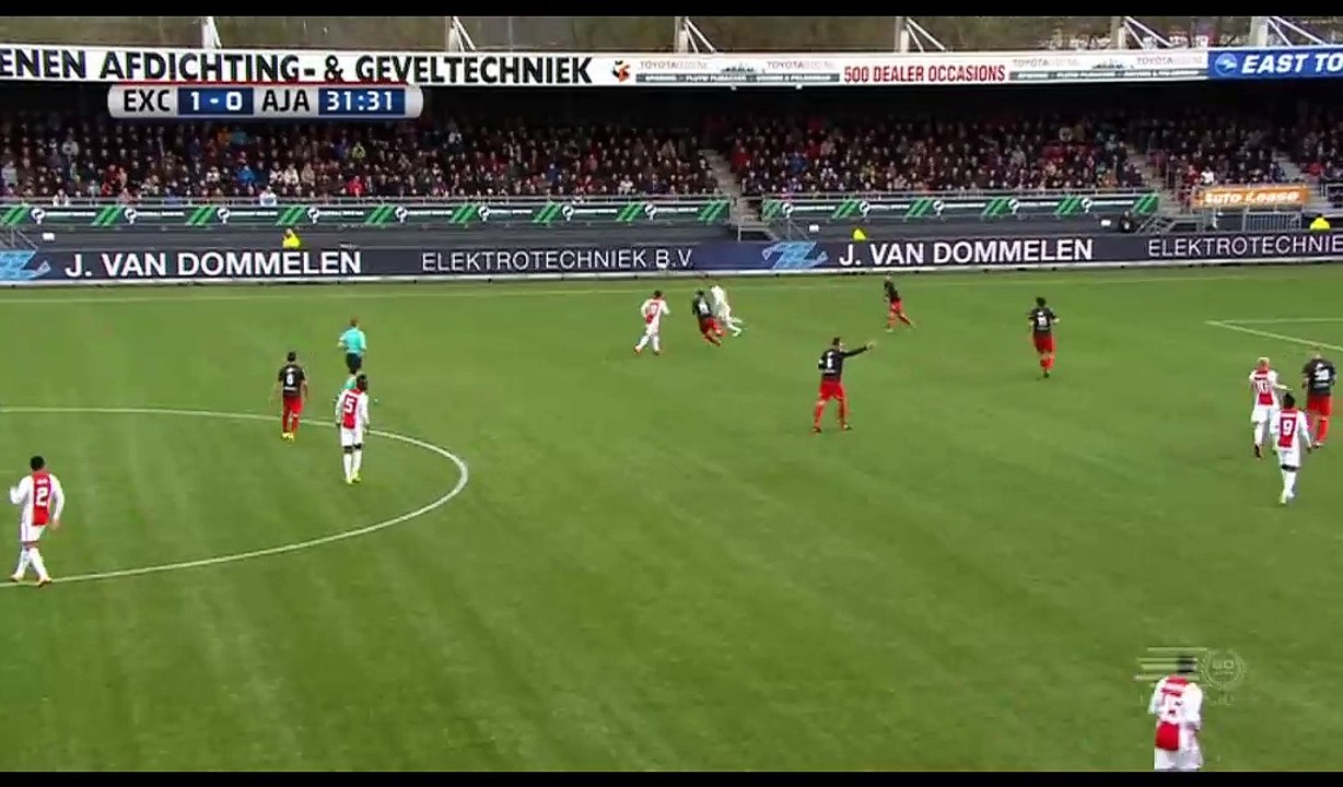 Mike van Duinen Goal HD - Excelsior 1-0 Ajax - 19.03.2017
