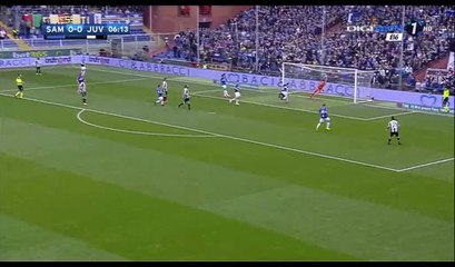 Juan Cuadrado Goal HD - Sampdoria 0-1 Juventus - 19.03.2017