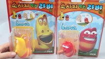 라바 소시지 먹는 라바 옐로우 장난감 Larva Toys