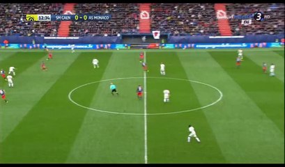 Kylian Mbappe Goal HD - Caen 0-1 Monaco - 19.03.2017
