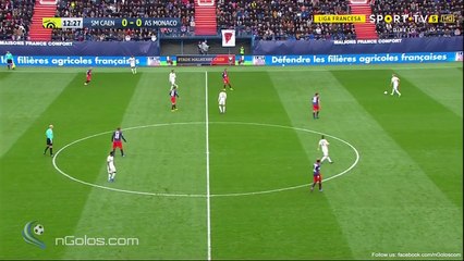 But Kylian Mbappé - Caen VS Monaco (0-1)