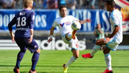 Barton tacle violemment Valbuena et les joueurs de l'OM