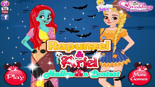 Дисней Эльза для игра Хэллоуин Дети сделать макияж Принцесса Рапунцель вверх ariel