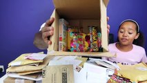 GIANT SURPRISE PO BOX FAN MAIL OPENING - Shopkins - Candy - Kinder Surprise Toy Opening