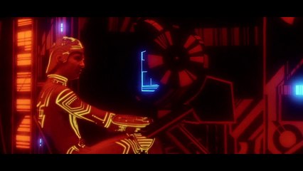 Tron (1982) With Modern Soundtrack clip 2- C.L.U.