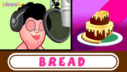 Food Song | Learn 15 Food and Drinks | Learn English Kids