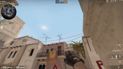 CSGO: Fast top mid & window smoke - Mirage