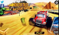 Монстр грузовик гонки на внедорожнике 4х4 на андроид геймплей HD