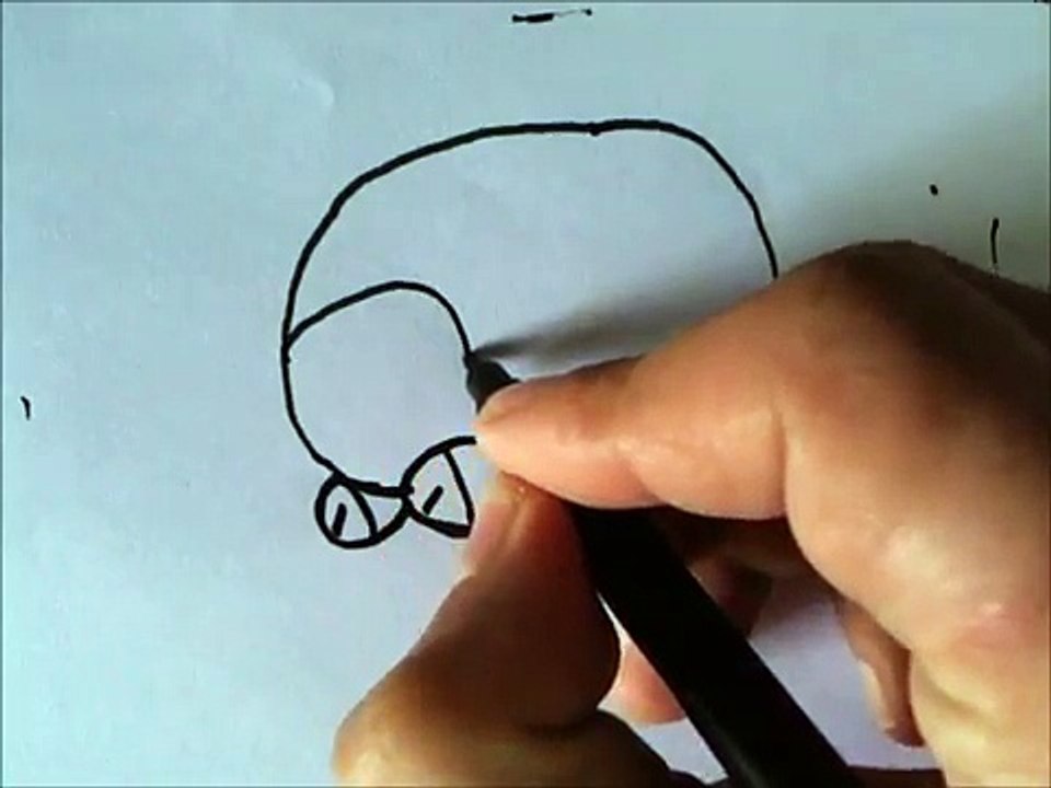 How To Draw A Cartoon Cow