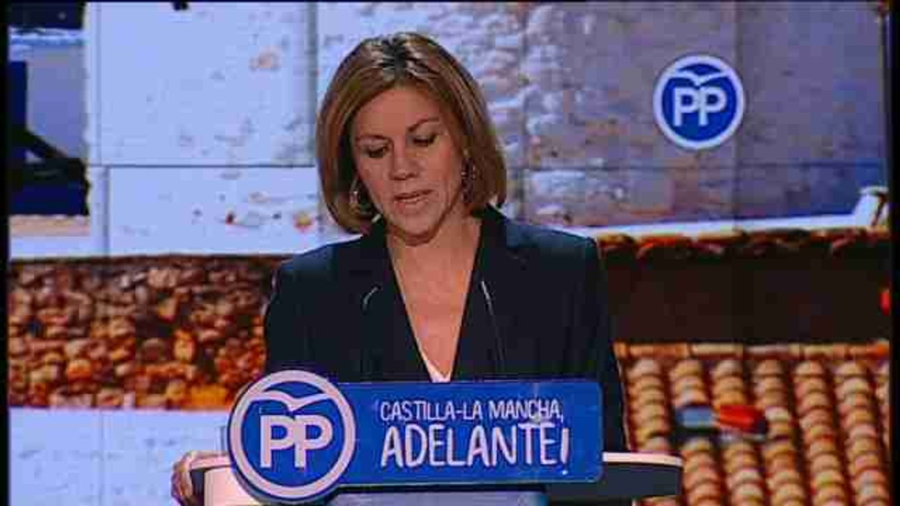 Cospedal pide memoria, dignidad, justicia y verdad para las víctimas del terrorismo