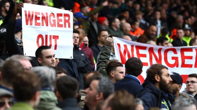 Fan protests didn't affect Arsenal defeat - Wenger