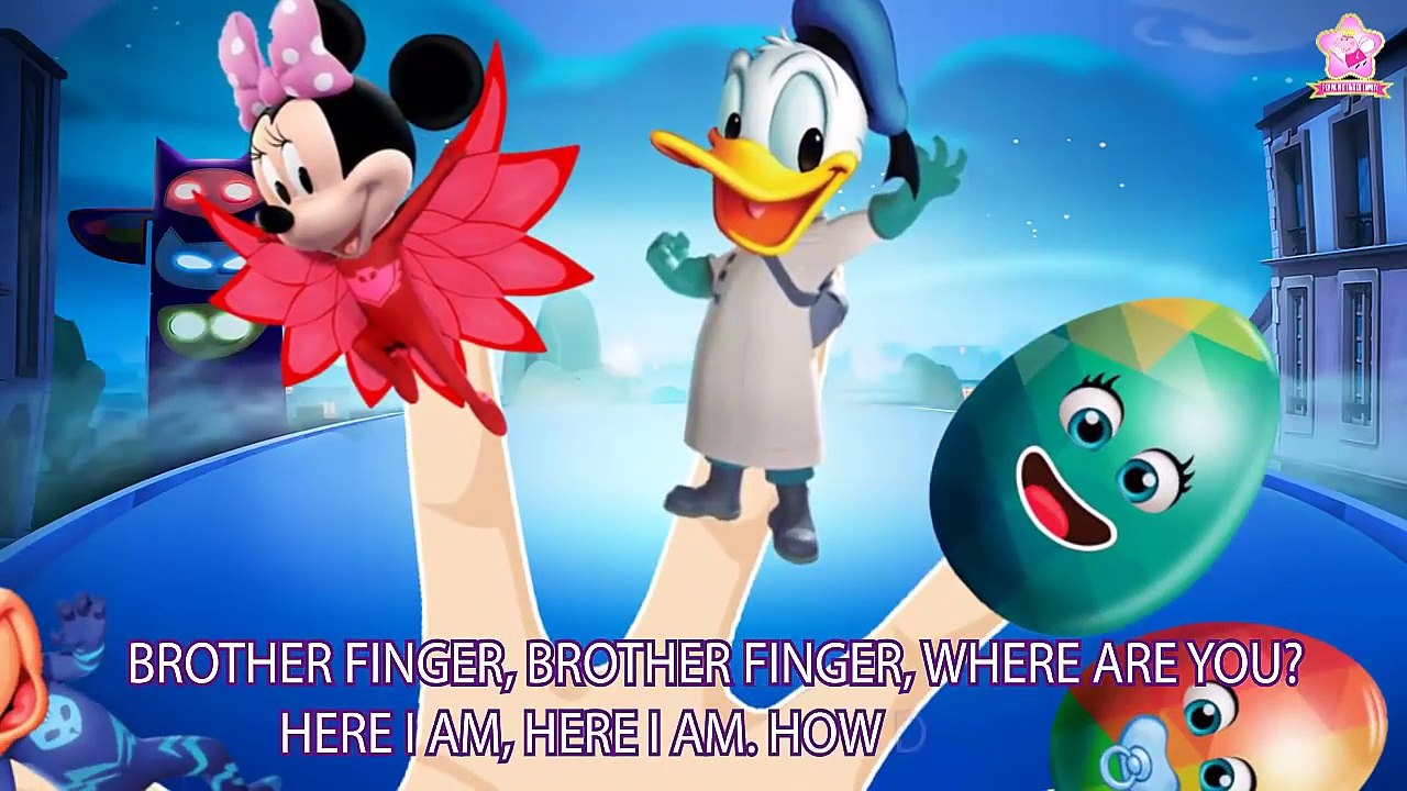 Mickey Mouse Transform Into Paw Patrol Finger Family Songs Nursery Rhymes Lyrics For Kids