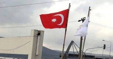 Türk Bayrağı Yerine Osmanlı Bayrağı Göndere Çekildi