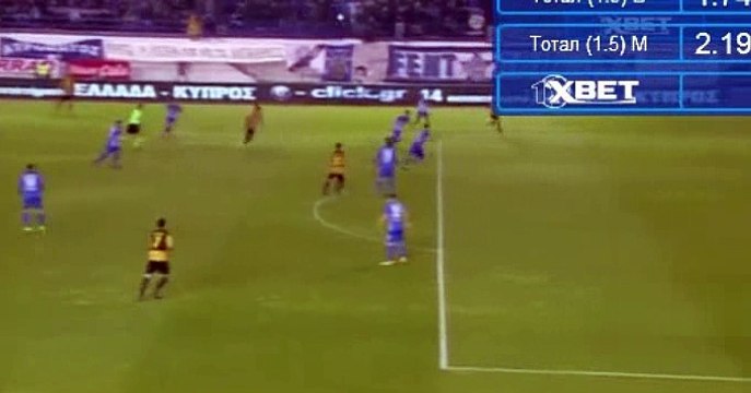 Petros Mantalos Goal - Atromitos	0-1	AEK Athens FC 18.03.2017
