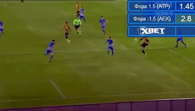 Petros Mantalos Goal HD - Atromitos	0-1	AEK Athens FC 18.03.2017