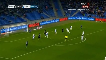 Luca Zuffi Goal HD - Basel 1-0 Grasshoppers 18.03.2017