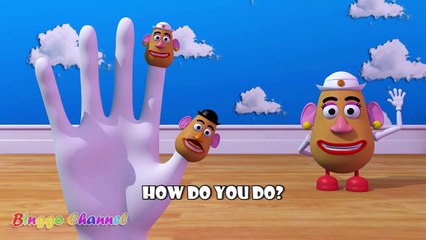 Potato Head Toy Story Finger Family | 3D Animation In HD From Binggo Channel Shemarookids