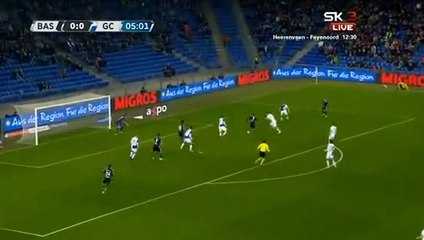 Luca Zuffi Goal HD - Basel 1-0 Grasshoppers 18.03.2017