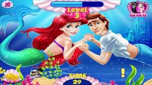 Mermaid Princess Ariel and Prince Erik Kissing | Princess Baby Girl Games for Kids