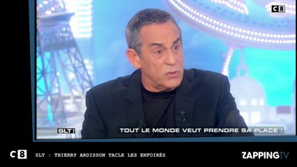 SLT : Thierry Ardisson tacle les Enfoirés