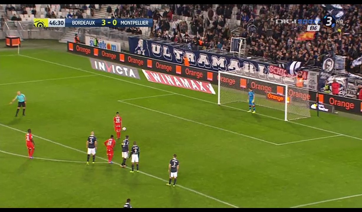 Ryad Boudebouz Goal HD - Bordeaux 3-1 Montpellier - 18.03.2017