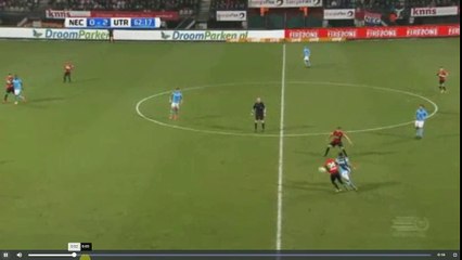Haller Goal - Nijmegen vs Utrecht 0-3  18.03.2017 (HD)