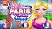Барби на Парис Мода неделю Барби платье вверх Игры для девушки