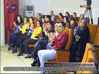 ESER-GECE SAHİLDEN AÇIP SANDALI BİZ-SOLİST-ZEHRA HELVACI-2016.03.17 NOTALARDAN KALBE  BERCESTE--