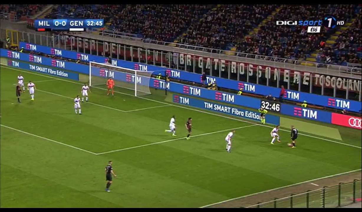 Matias Fernandez Goal HD - AC Milan 1-0 Genoa - 18.03.2017