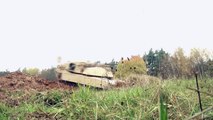The Mud Hates These Tanks: US M1 Assault Breacher Vehicle   M1 Abrams Stuck in Mud Being Recovered