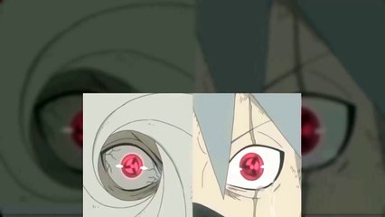 Пробуждается смерть Наруто рин Корабельная пудра против Obito Anbu Obito Шаринган