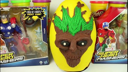 Гигант большой сюрприз яйцо играть доч опекуны из в галактика Игрушки Мстители Симпсоны ВВЕ