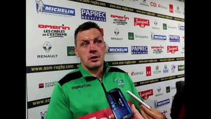 James Coughlan après Clermont - Section Paloise : "On a loupé trop de plaquages"