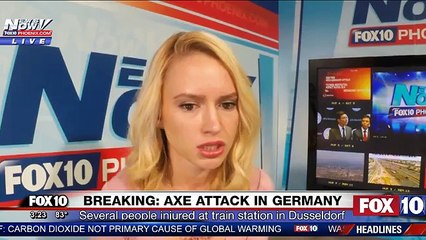Axe attack in train station in Dusseldorf