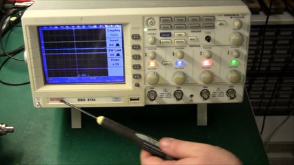 Repair of GW Instek 2104 Oscilloscope - Part 4 - Repair of Unit #1