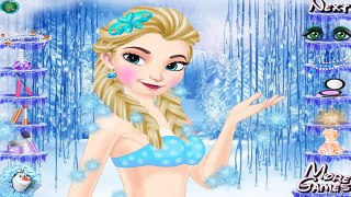И дисней Эльза Мода замороженные Игры лед Королева Рапунцель время зима селфи