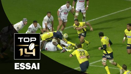 TOP 14 ‐ Essai Aaron JARVIS (ASM) – Clermont-Pau – J21 – Saison 2016/2017