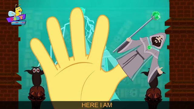 Skeleton Finger Family Part 1 | Spooky Finger Family | Scary Nursery Rhymes | HooplaKidz T