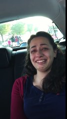 Direksiyon Sınavında Rampada Kalıp Ağlayan Kadın