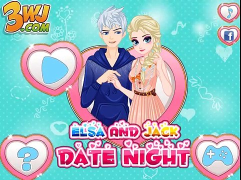 Замороженные Эльза и разъем Фрост Дата ночь дисней Принцесса Эльза и разъем Фрост игра для Дети