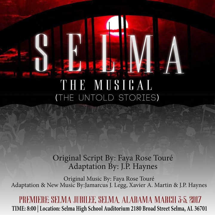 Selma The Musical The Untold Story Singers sing at a Bridge Crossing Jubilee Event 2017