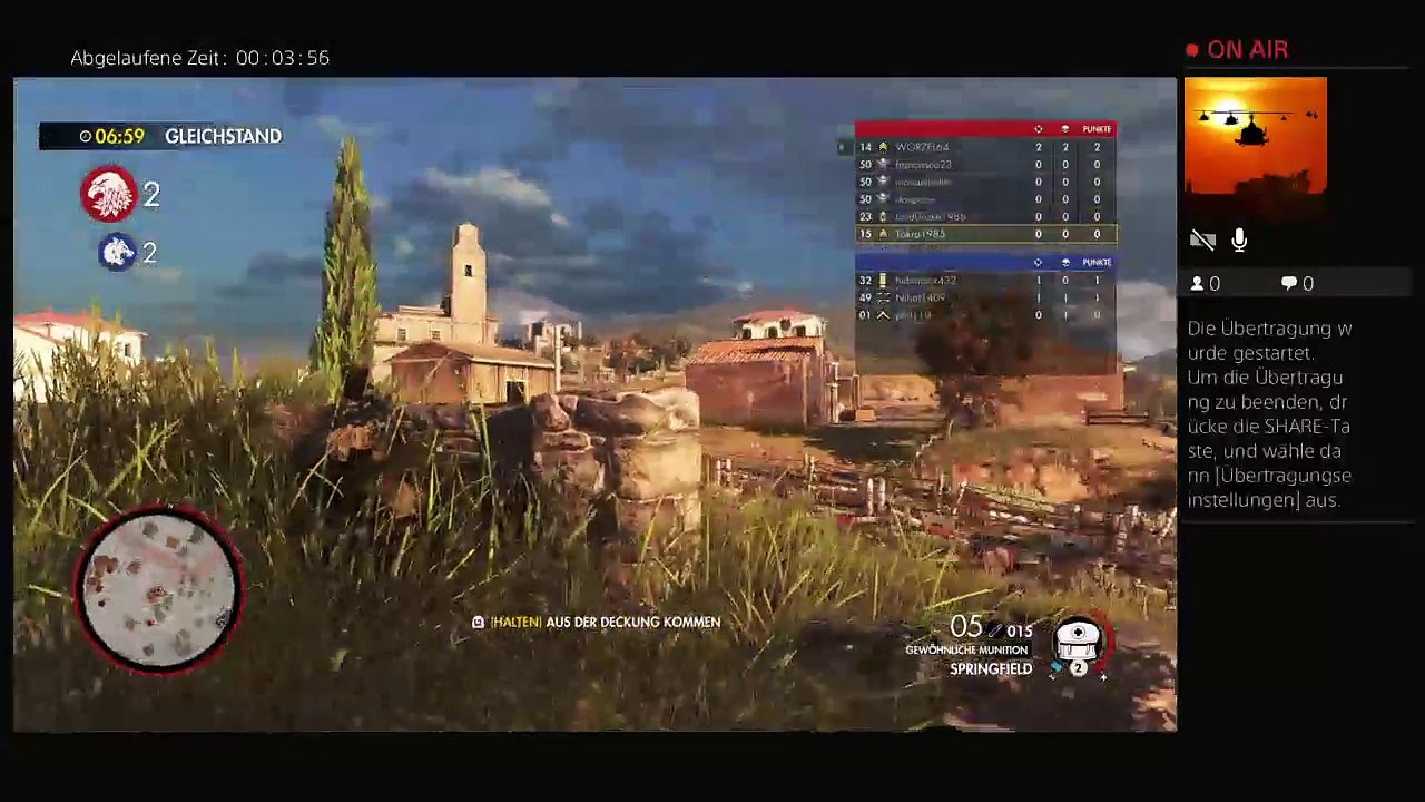 Ps4-live-Übertragung von tokra1985