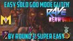 Rave In The Redwoods Glitches - *EASY* SOLO God Mode By Round 3 Glitch - 