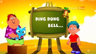 Анимационный колокол мультфильм Дети звенеть донг английский для Дети питомник рифмы песни |