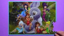 HADAS de Disney Juegos de Puzzle Junior Rompecabezas de Hadas JR Juegos de Aprendizaje de los Niños Juguetes Pla